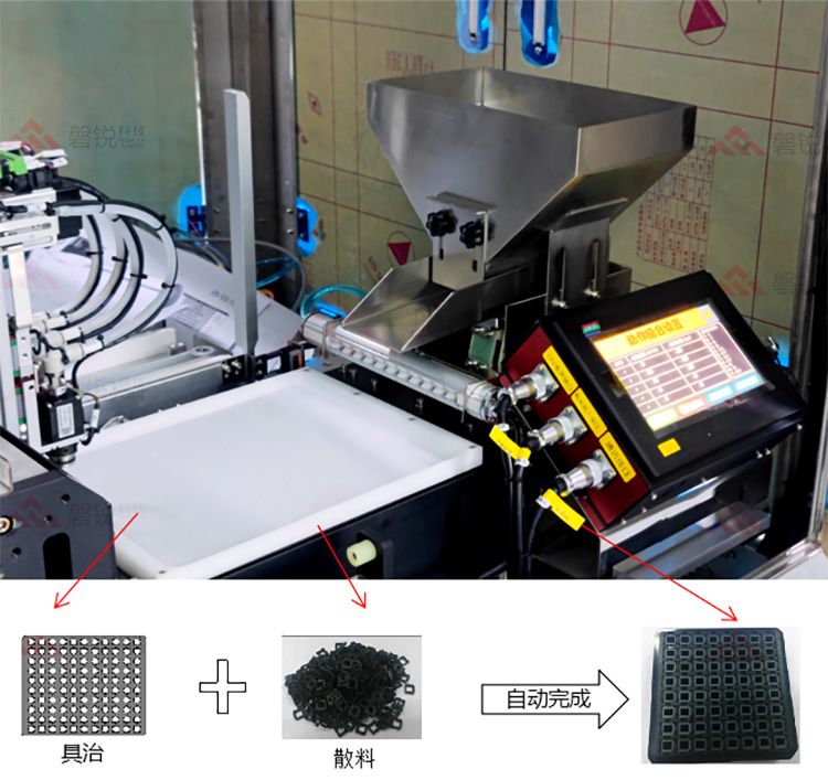 散料自动完成摆盘 散料自动完成摆盘